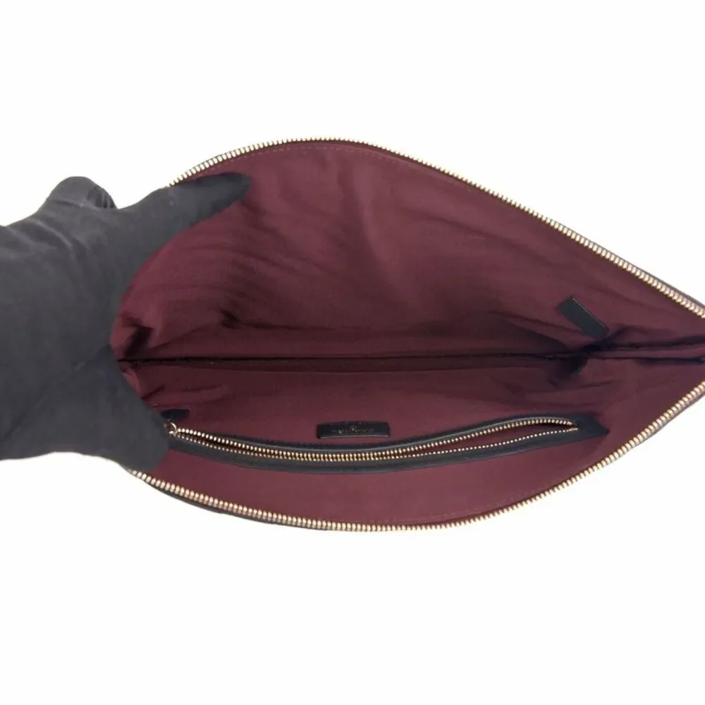 Caviar Skin Classic Large Clutch